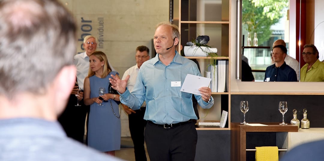 Begrüssung von Alex Schibli